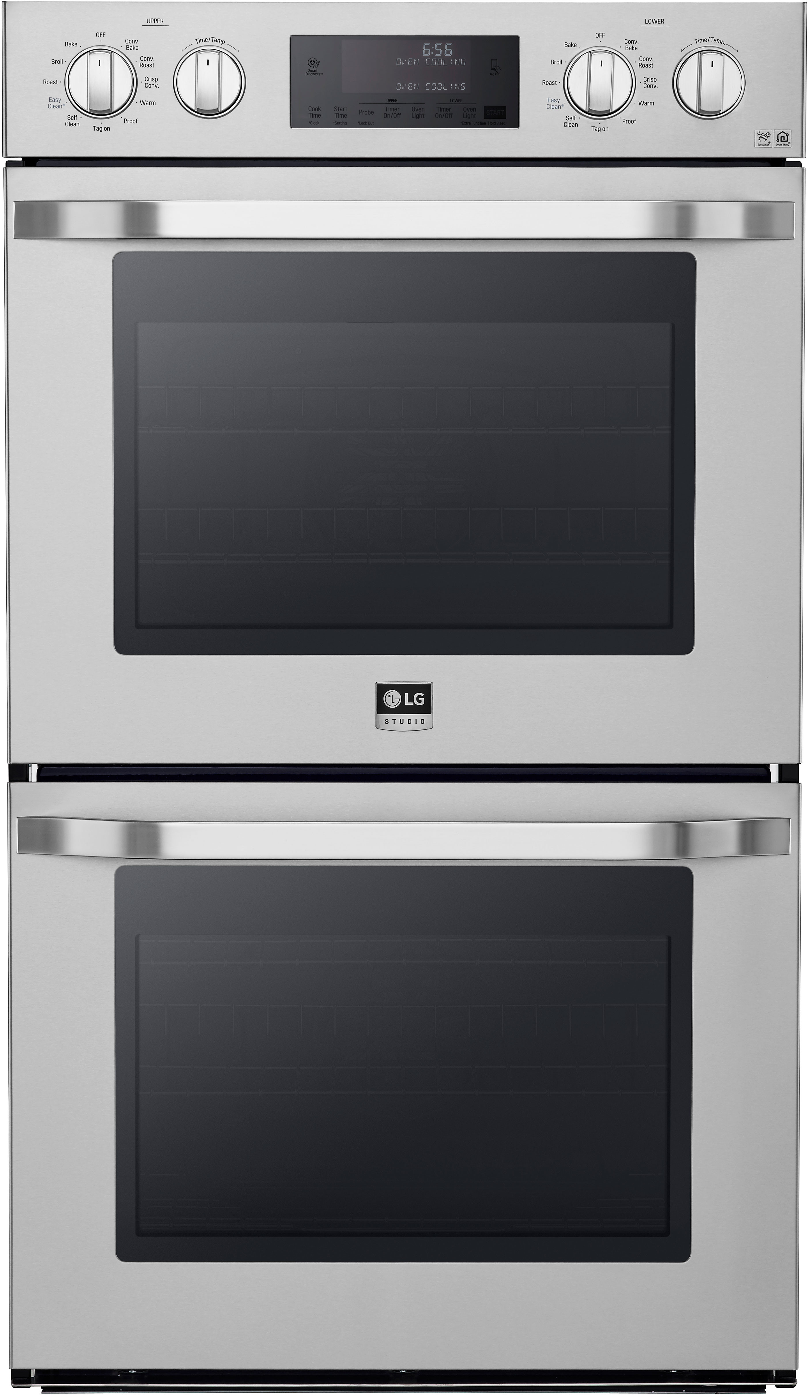 LG LSWD306ST 30 Inch Double Electric Wall Oven with 9.4 Total