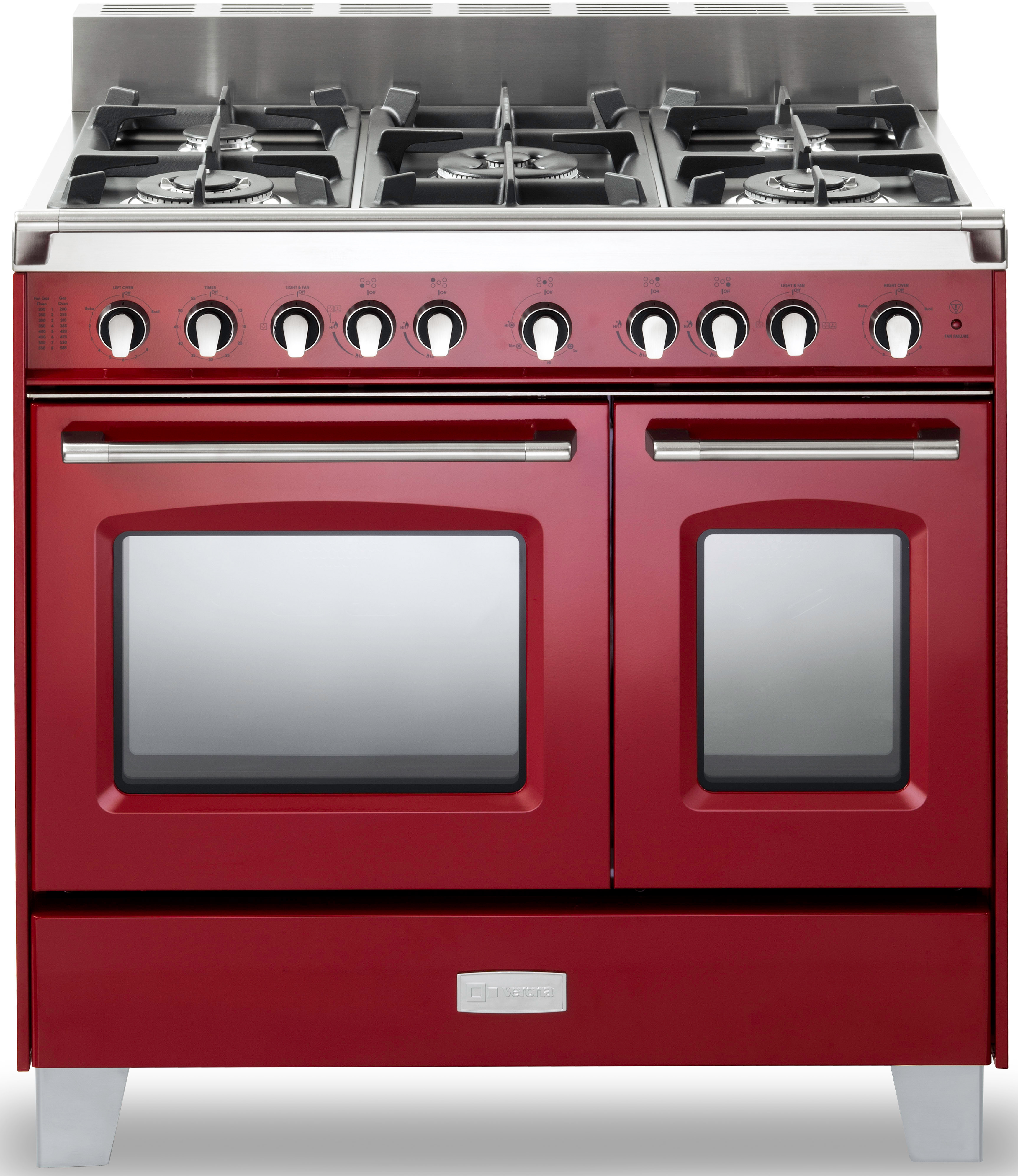 Verona VCLFSGG365DR 36 Inch ProStyle Gas Range with 4 cu. ft. Total