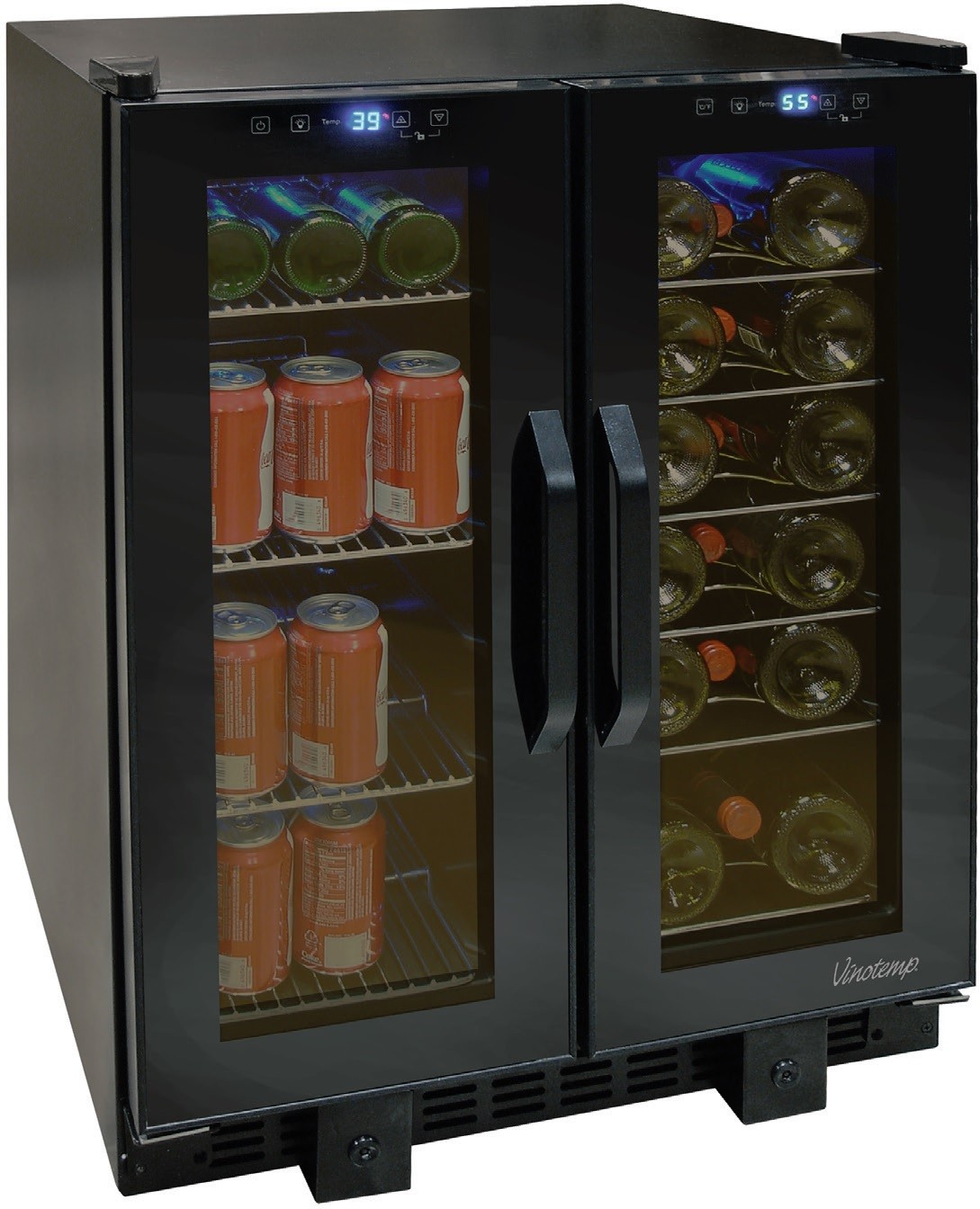 Vinotemp VT36TS 24 Inch Freestanding/Built-in Wine and ...