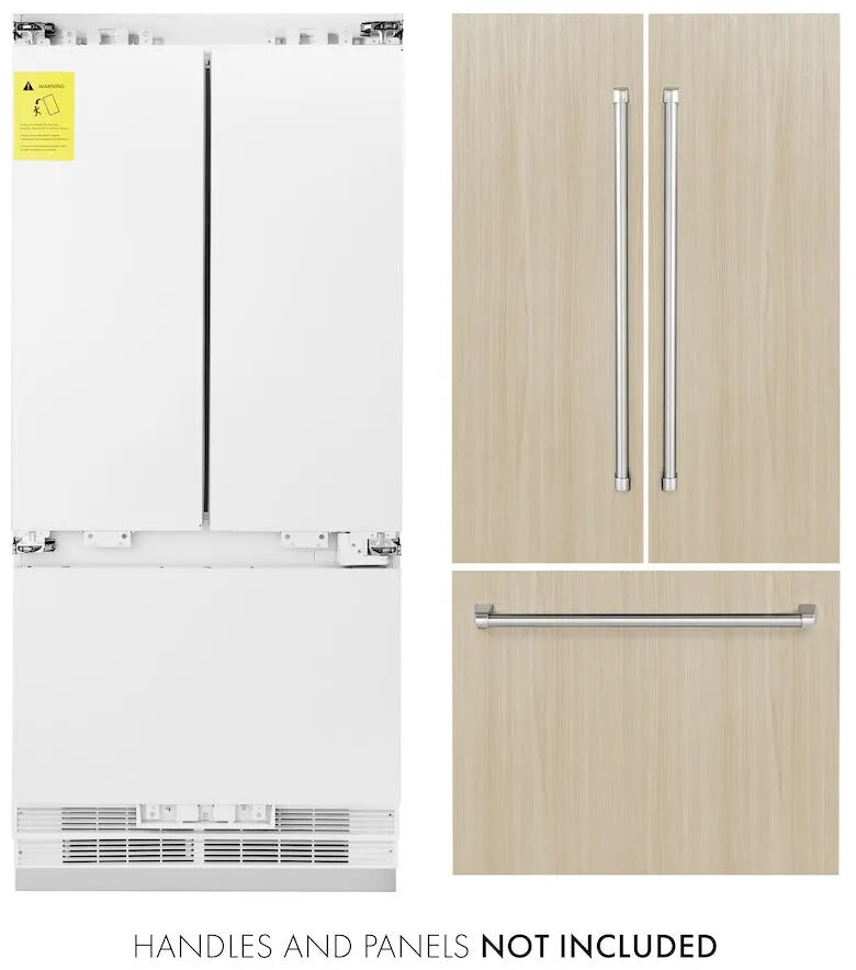 White Built-In Refrigerators