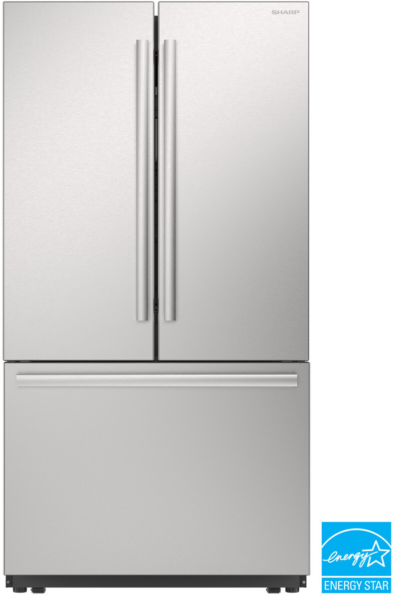 Sharp 36 Inch 36" Counter Depth French Door Refrigerator SJF2752MS — FIN-0018569 | Fridge.com