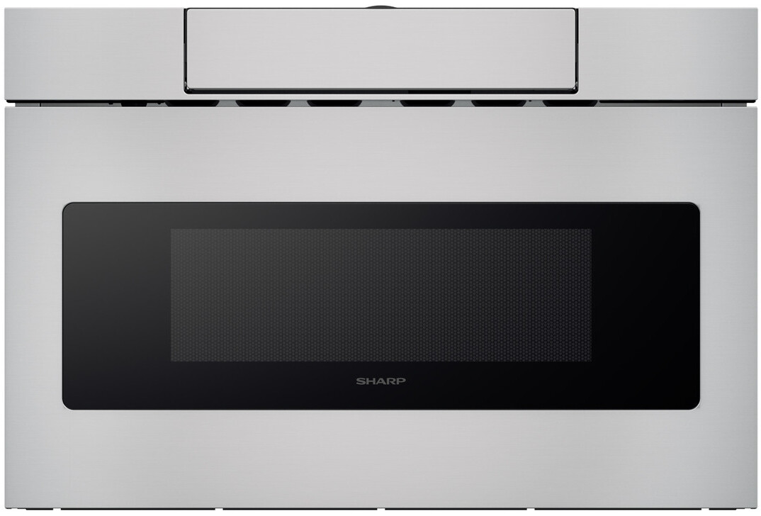 Sharp SMD2470ASY 24 inch Microwave Drawer with 1.2 cu. ft. Capacity, Sensor Cook, Automatic Defrost, Child Lock, Clock, Sensor Cooking, 950 Watts, and Interior Light, in Stainless Steel