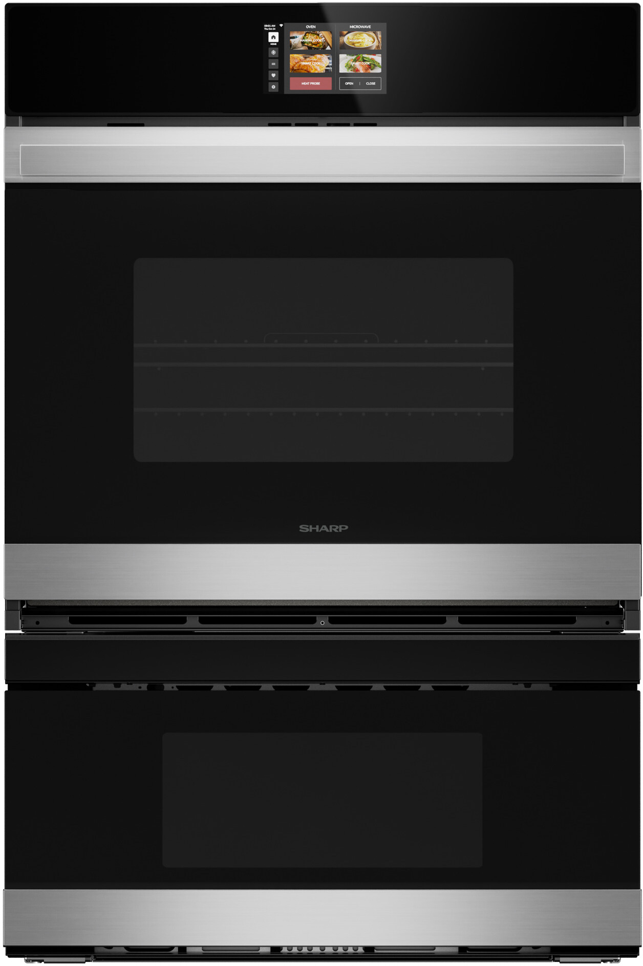 30"" Double Electric Combination Wall Oven - Sharp SWB3085HS