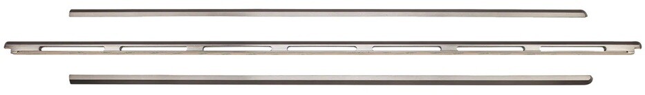 Frigidaire - Front Control Electric and Induction Range Black Stainless Steel 3-Piece Trim Kit