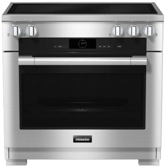 Miele HR16323I 36 Inch All Electric Range with Induction Cooktop and M Touch Display, 5 Cooking Zones, 5.76 cu. ft. Oven Capacity, Unisex