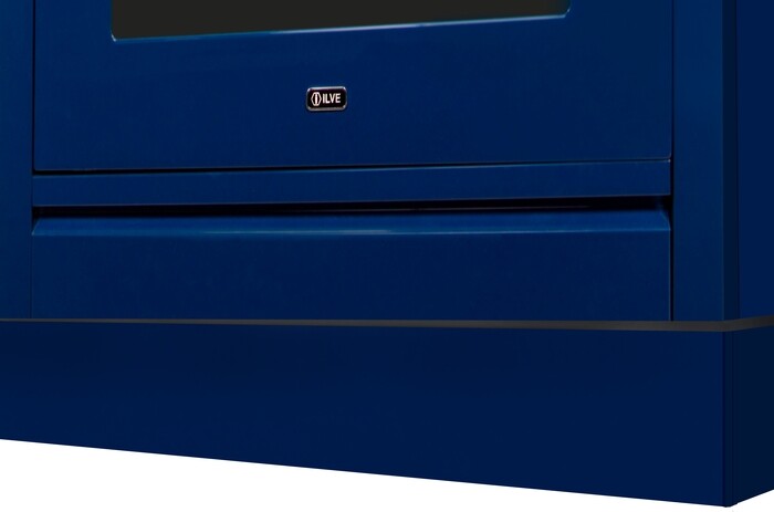 ILVE APZ90140BL 36 inch Nostalgie/Professional Plus Toe Kick (5 1/2 inch h.) (Midnight Blue)