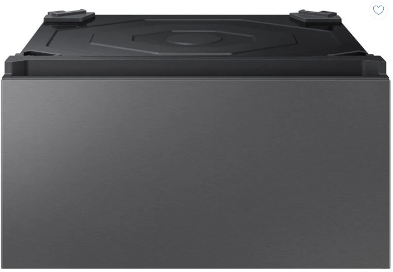 Samsung WE602NS 27 inch Bespoke Laundry Pedestal with Storage Drawer (Dark Steel)
