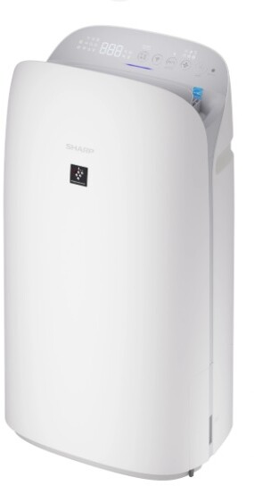 Sharp KCP70UW 7000 Series Smart Ion Air Purifier with 363 sq ft, Sharp Air App, Amazon Alexa and Google Assistant, True HEPA, True HEPA Filter, Activated Carbon Filter, Auto Mode and Energy Star Certified in White