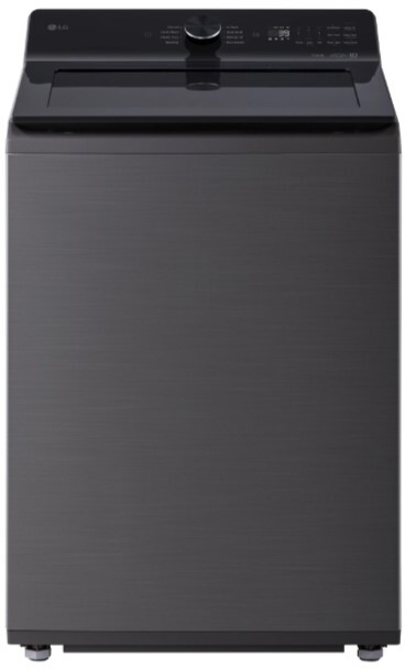 LG WT8200CL 27 inch Smart Top Load Washer with 5 cu. ft. Capacity, EasyUpload, AI Sensing, Impeller (Black)