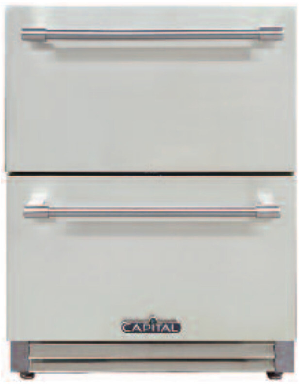 Capital 24 Inch 24" Refrigerator Drawers CR24D — FIN-0018729 | Fridge.com