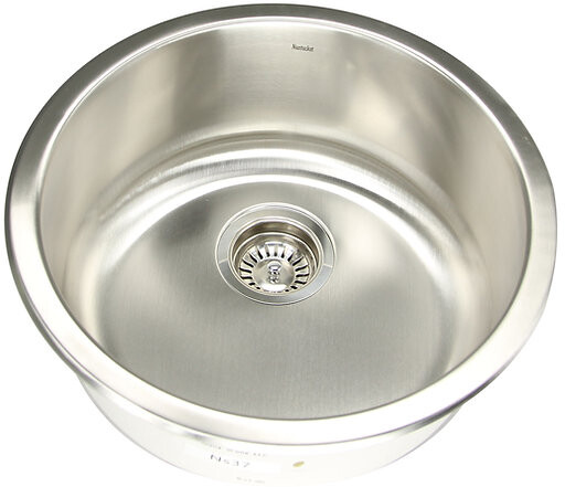 Nantucket Sinks Madaket Collection Undermount Stainless Steel Round Sink NS37
