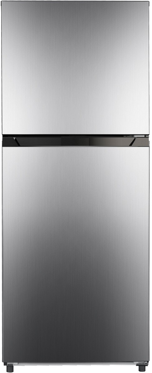 Element ENR10TFGBS 24 inch Top Freezer Refrigerator with 10.1 cu. ft. Capacity, Energy Star Certified, Gallon-Size Door Storage and No-Frost System (Stainless Steel)