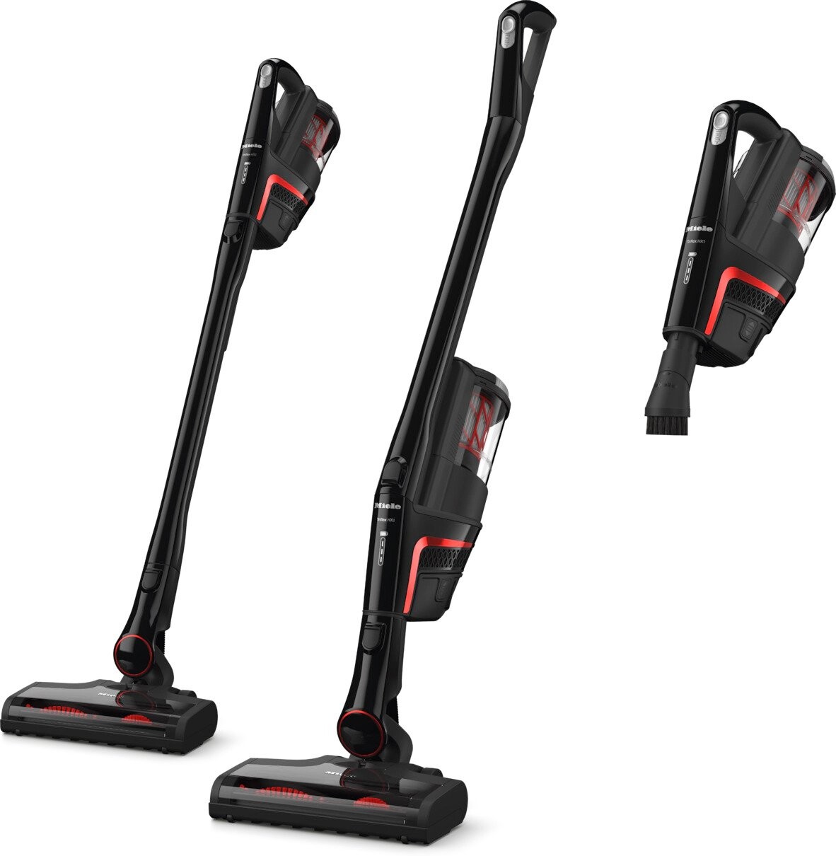 Miele TriFlex HX1 Facelift Cordless Stick Vacuum - Obsidian Black