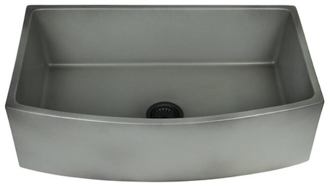 Nantucket Sinks Vineyard Apron Front Fireclay Rectangle Sink FCFS3320CAC