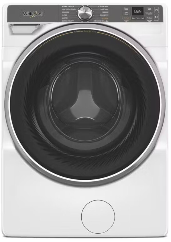 Whirlpool - 5.0 Cu. Ft. High Efficiency Smart Front Load Washer with FreshFlow Vent System