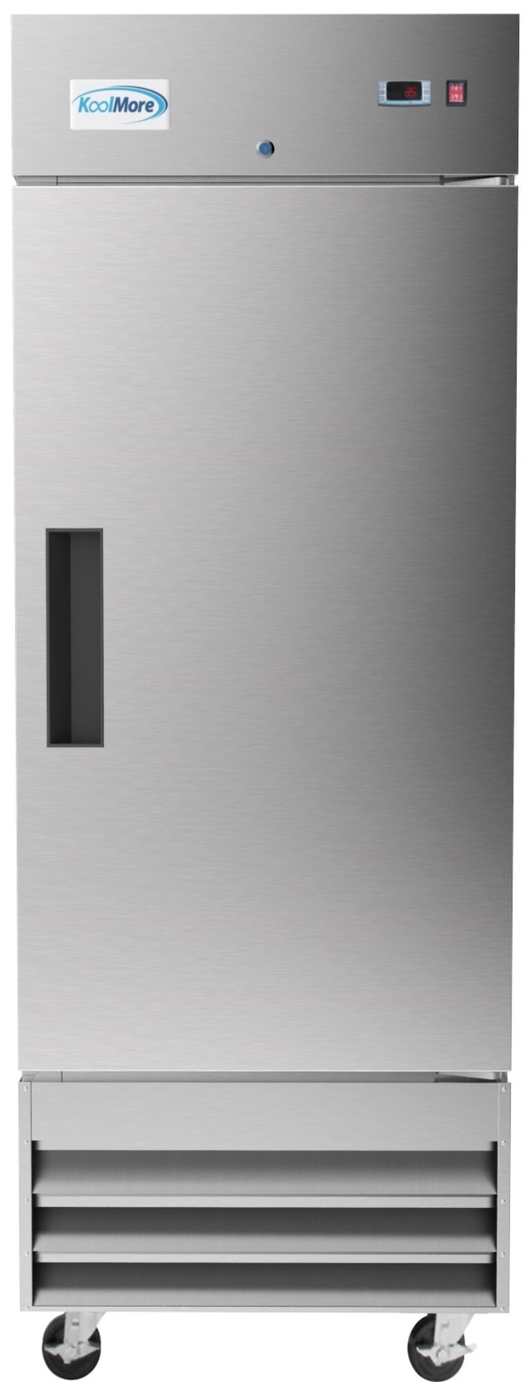 29 in. One-Door Reach-In Refrigerator - 15.5 Cu Ft. RIR-1D-SS-19C — FIN-0018216 | Fridge.com