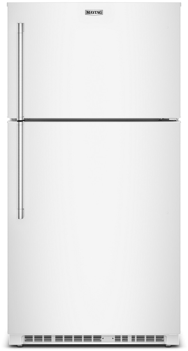 Maytag 33 Inch 33" Top Freezer Refrigerator MRTX5121TW | Fridge.com
