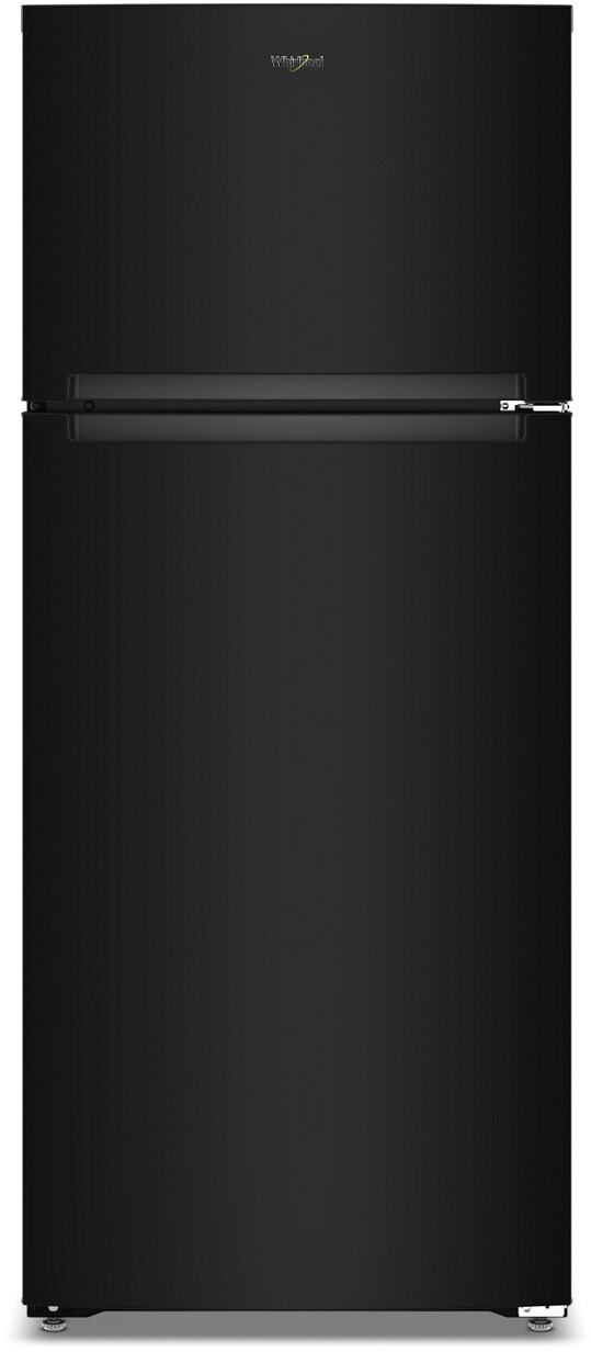 Whirlpool - 28 in. Wide 18 cu. ft. Top-Freezer Counter-Depth Refrigerator with Total Coverage Cooling - Black — FIN-0019952 | Fridge.com