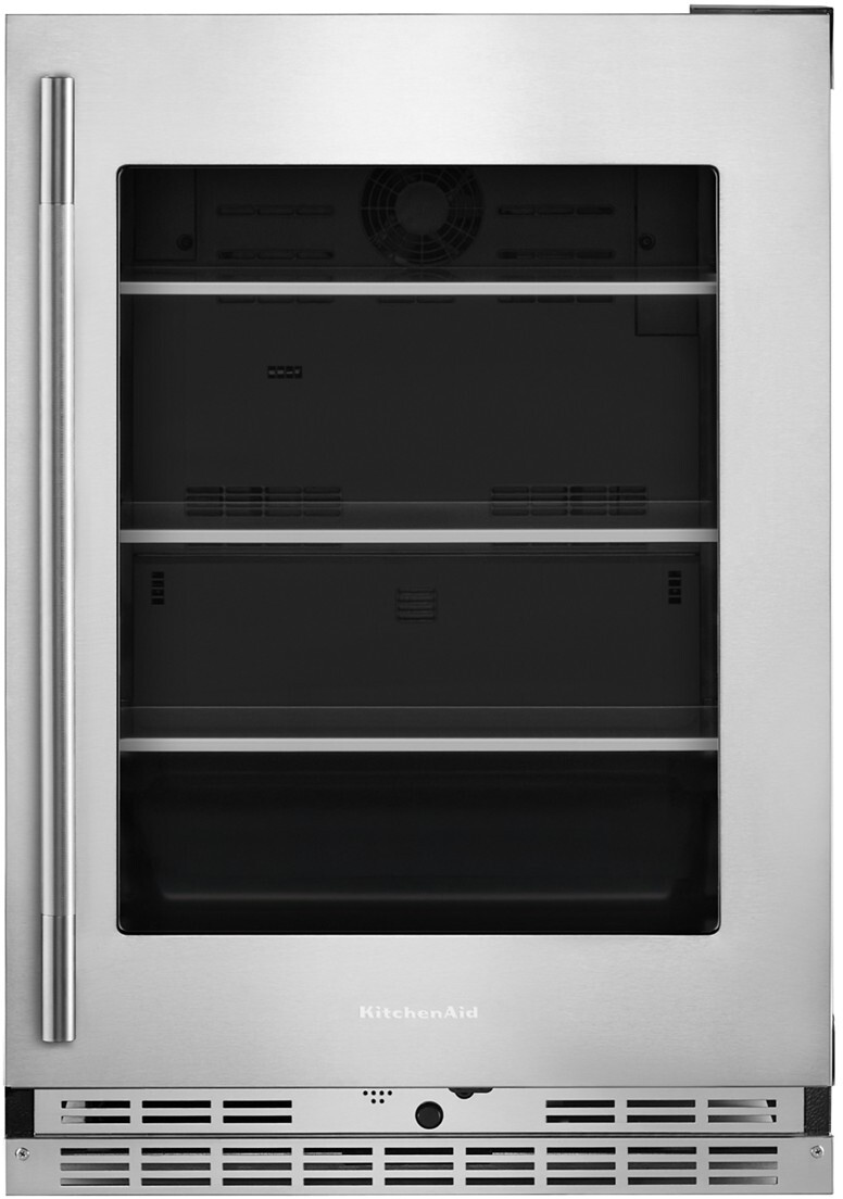 KitchenAid 24 Inch Built In Refrigerator KURR524SPS on Fridge.com