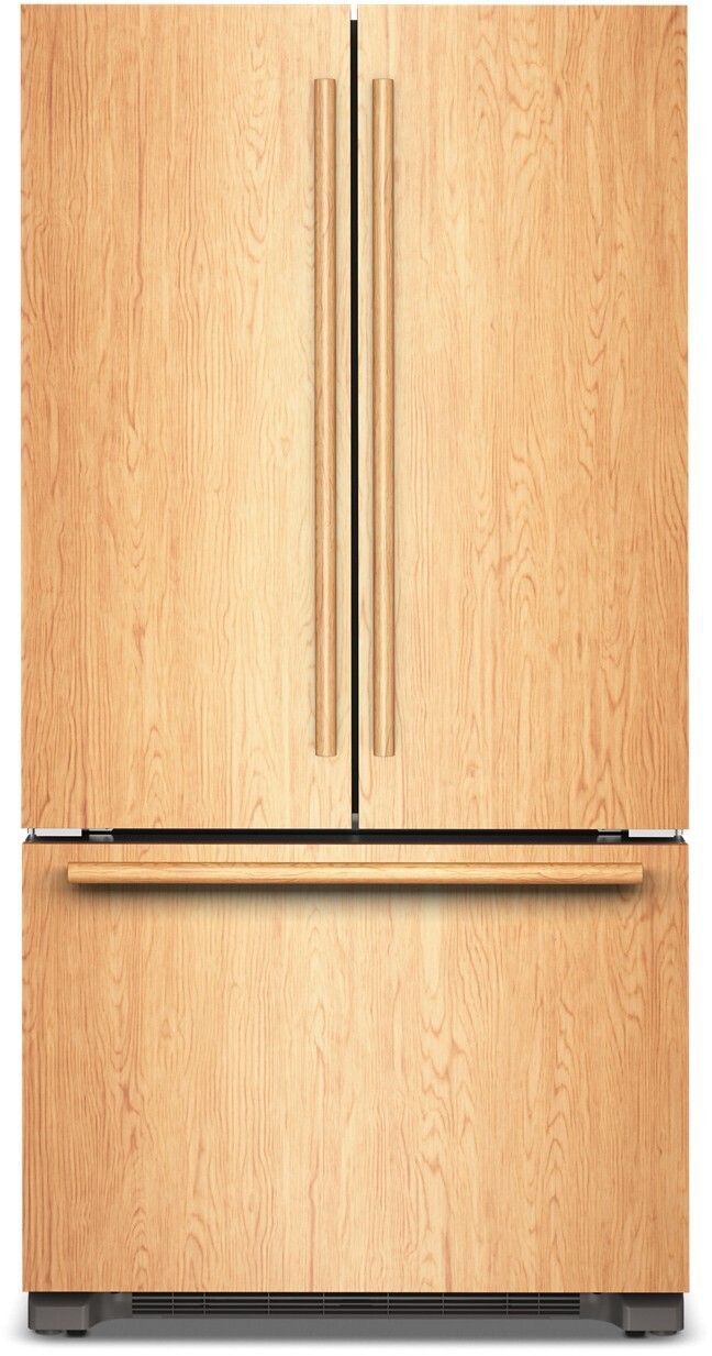 KitchenAid - 36" wide 22 cu. ft. Panel-Ready (not included) Counter-Depth French Door Refrigerator with Internal Water Dispenser - Custom Panel Ready | Fridge.com