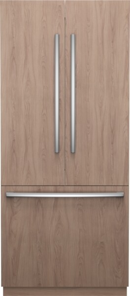 36" French Door Built-in Custom Panel Refrigerator