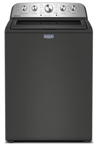 Maytag MTW5600RU 28 inch Pet Pro Top Load Washer with 4.8 cu. ft. Capacity, Pet Pro System, Extra Power Option and Power Impeller (Volcano Black)