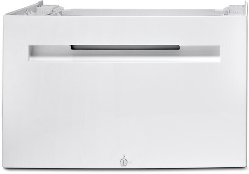 Bosch WTZPW40D 24 inch Dryer Pedestal with Pull-Out Storage in White
