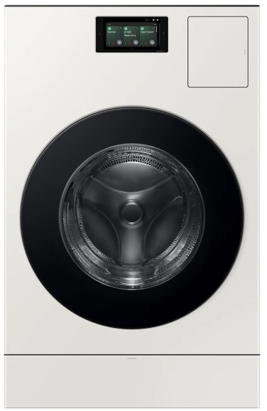 Samsung BESPOKE AI 27 Electric Front Load Washer Dryer Combo WD53DBA900HY