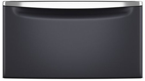 Maytag 15. Pedestal For Front Load Washer And Dryer W/ Storage, 5 In. In Midnight Steel