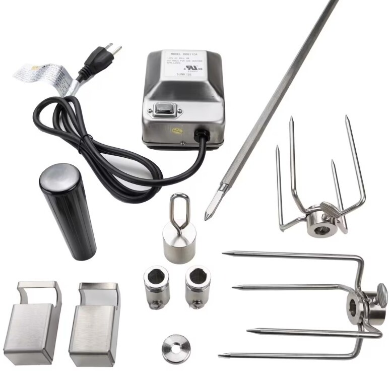 Coyote C3ROT42 Rotisserie Kit For 42 inch Gas Grills