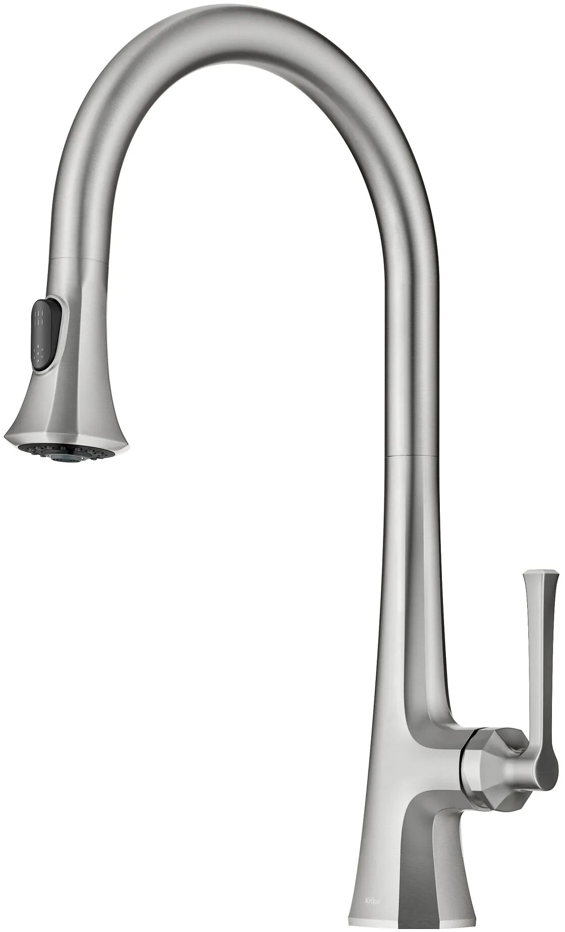 Kraus KPF-4104SFS 10-20 in. Savan 2-Function Single Handle Pull Down Kitchen Faucet, Spot-Free Stainless Steel
