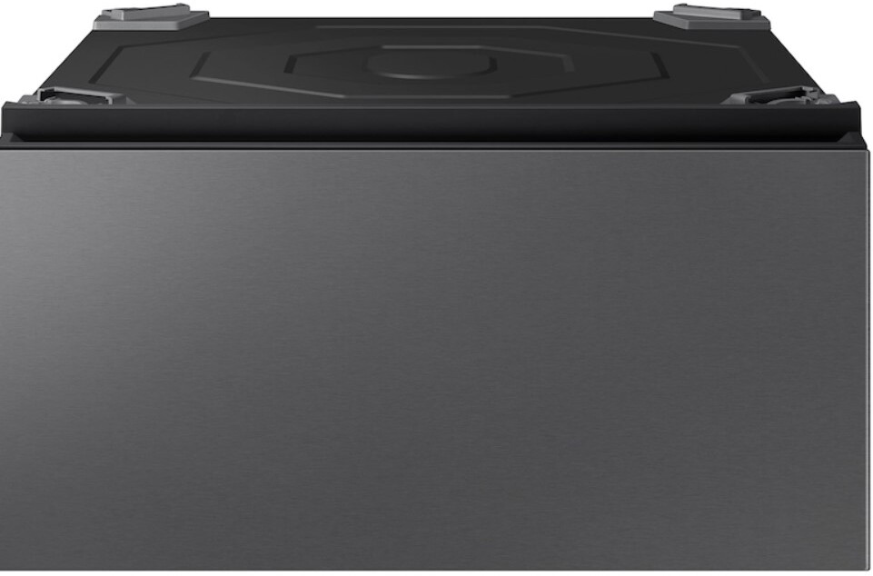 Samsung Bespoke Ai Laundry Combo Pedestal with Storage Drawer in Dark Steel for Laundry Combo Units