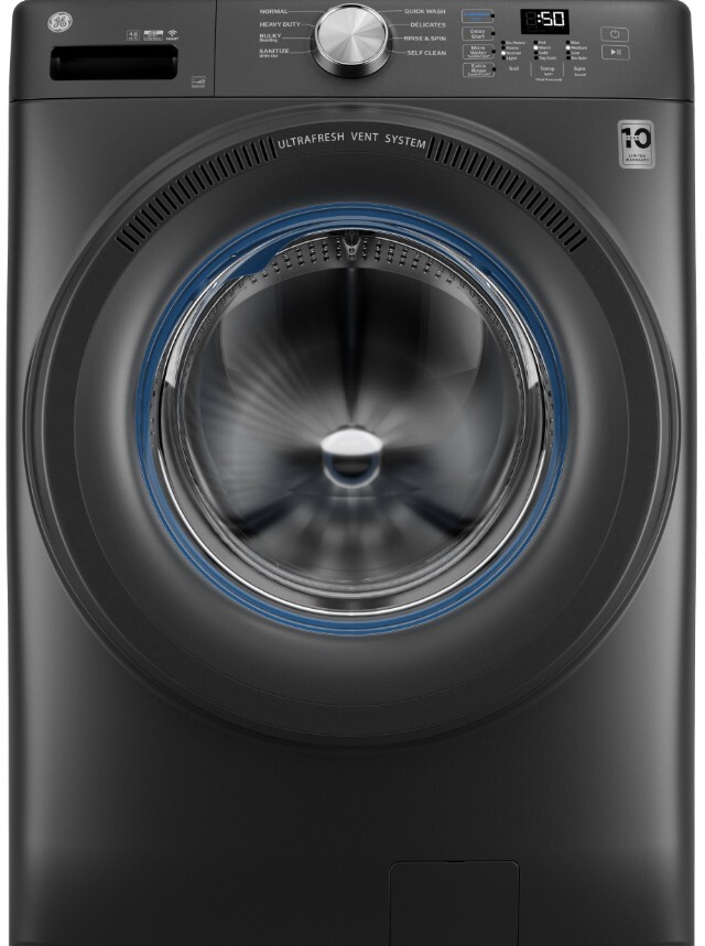 Ge Appliances GFW350SPYDS Ge Energy Star 4.6 Cu. Ft. Capacity Smart Front Load Washer With Ultrafresh Vent System With Odorblock