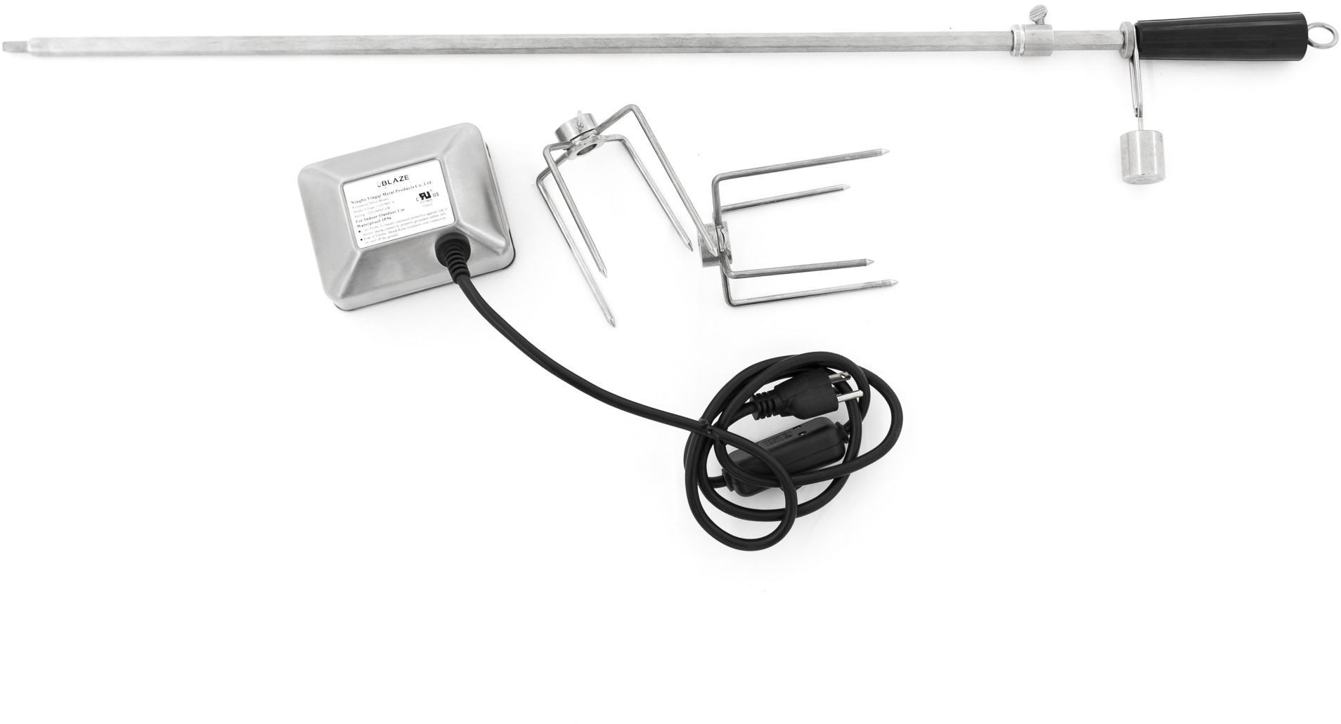 Blaze BLZ5ROTISSS Rotisserie Kit for 40 Inch 5-Burner Gas Grill