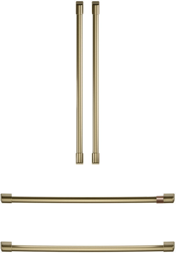 Cafe CXQB4H4PNCG Refrigerator Handle Kit (Brushed Brass)