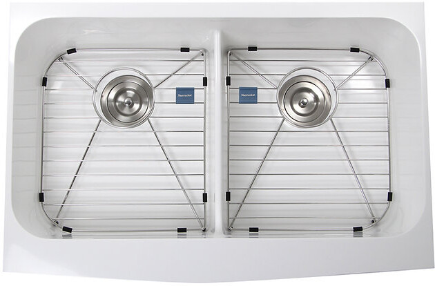Retrofit Glacierstone Double Bowl EZApron Kitchen Sink