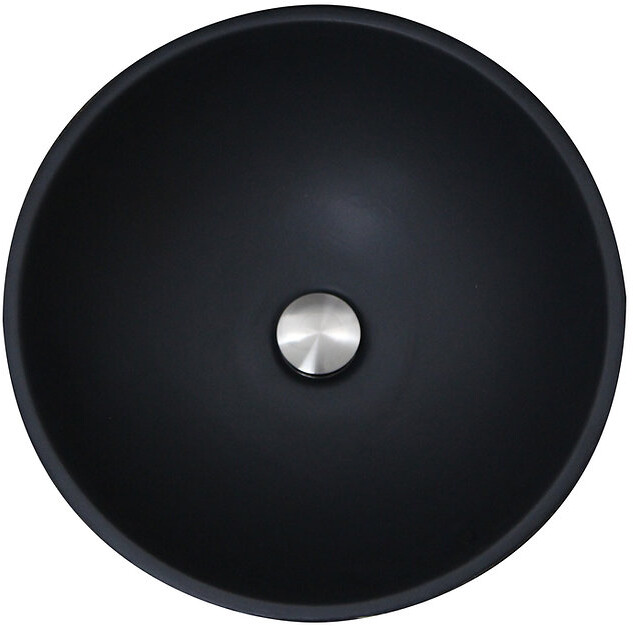 Nantucket Sinks Regatta Vessel Fireclay Round Sink RC7040GMSMB