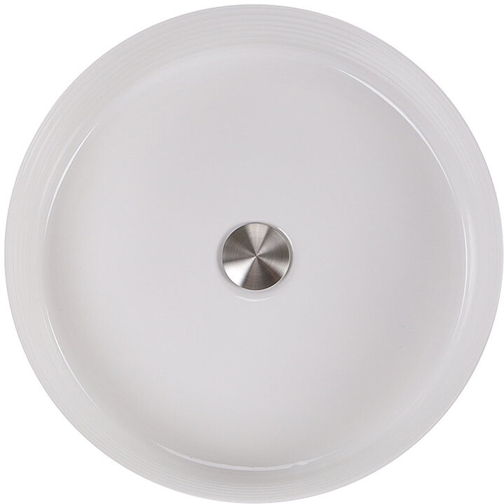 Nantucket Sinks Regatta Vessel Fireclay Round Sink RC7102WV