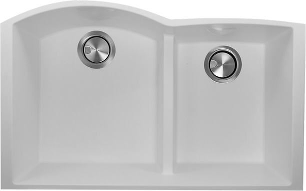 Nantucket Sinks Plymouth Collection Undermount Granite Composite Rectangle Sink PR6040WUM