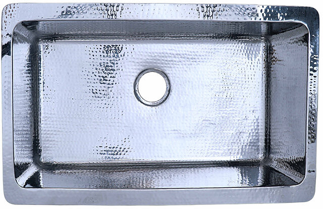 Nantucket Sinks Brightwork Home Collection Undermount Stainless Steel Rectangle Sink KSSH321910