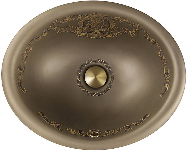 Nantucket Sinks Regatta Drop-In Fireclay Oval Sink RC73240BHY