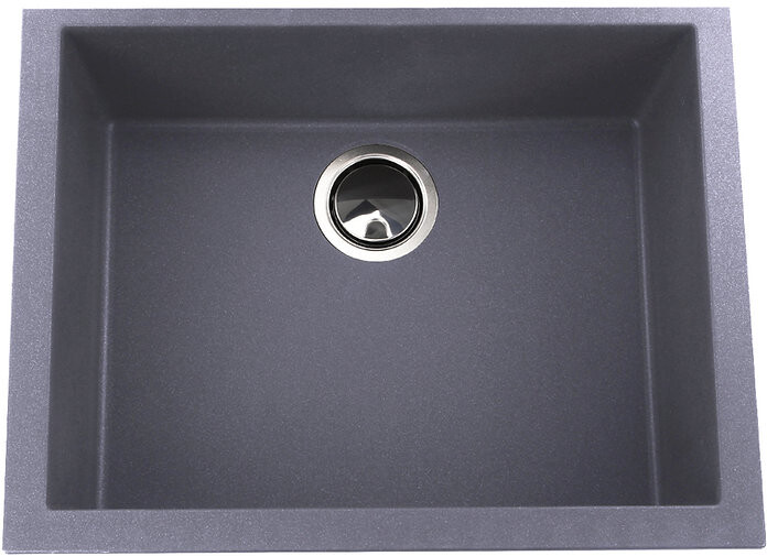 Nantucket Sinks Plymouth Collection Undermount Granite Composite Rectangle Sink PR2418TI