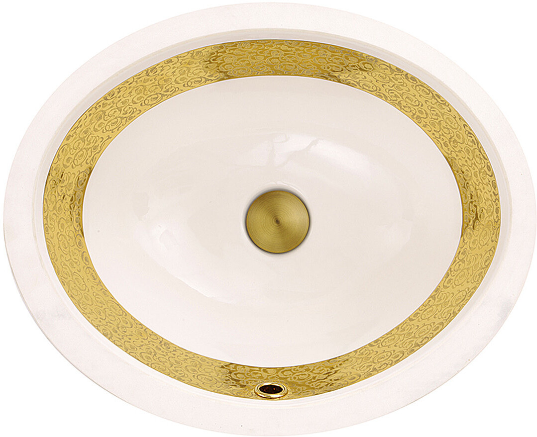 Nantucket Sinks Regatta Undermount Fireclay Oval Sink RC78340GRD