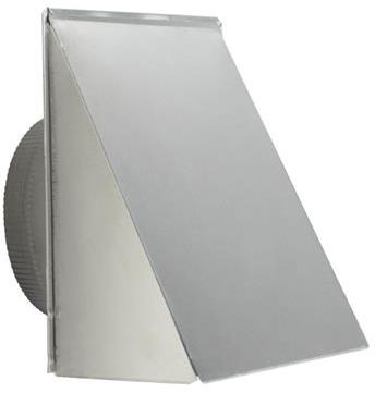 Broan 610FA Fresh Air Inlet Wall Cap - Round, Aluminum - 10 in.
