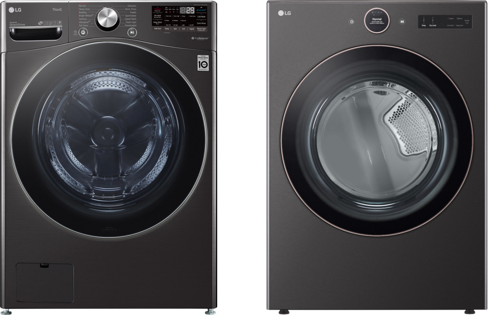 LG Front Load Washer & Dryer Set LGWADR6