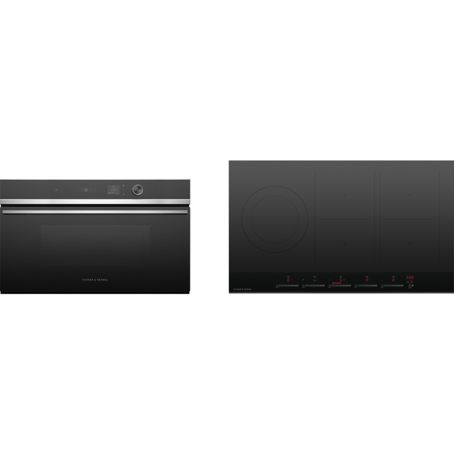 2 Piece Kitchen Appliances Package in Stainless Steel FPCLOWOCT016