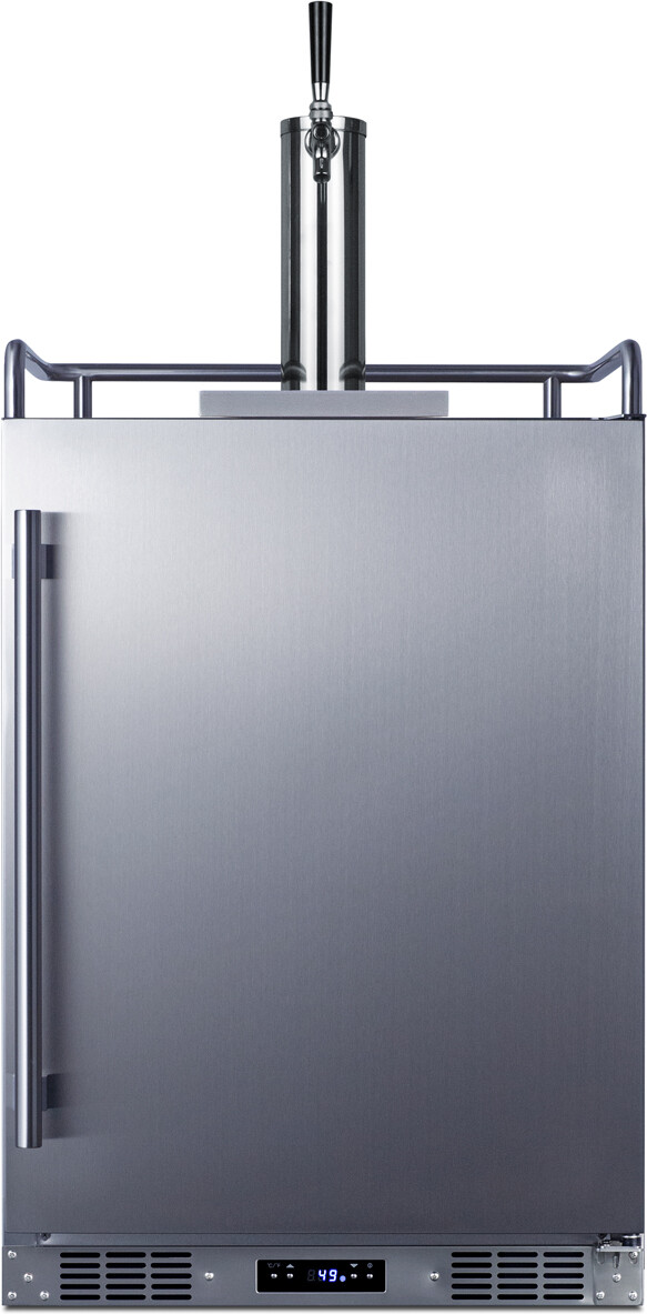Summit Appliance 24" Wide Built-In Outdoor Commercial Beer Kegerator — FIN-0000862 | Fridge.com