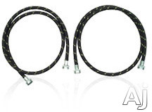 Whirlpool 8212487RP 5 ft Braided Washer Fill Hoses (2 Pack)