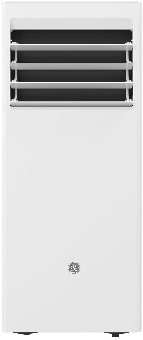GE® 6,000 BTU DOE SACC Portable Air Conditioner for Small Rooms up to 250 sq. ft. in White size 27.2 H x 12.05 W x 11.42D | APHS06BWF