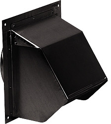 Broan 843BL Steel Wall Cap for 6 in. Round Duct